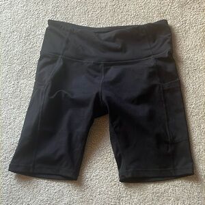 Black biker shorts!